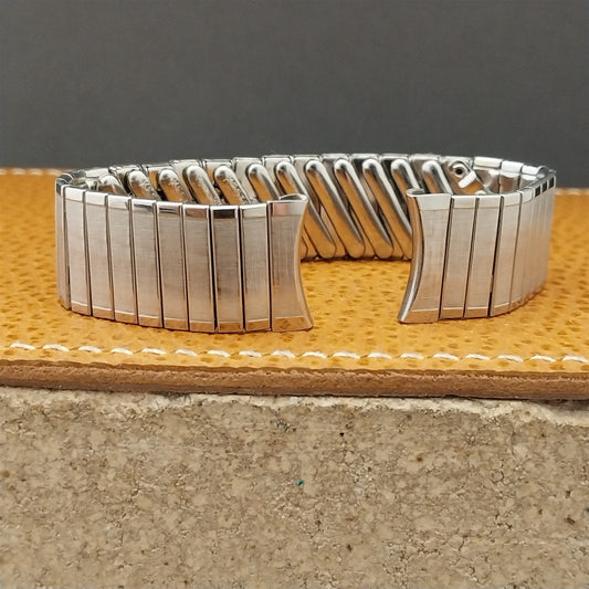 Vintage 17.2mm 1950s Kestenmade USA nos Classic Stainless Steel Watch Band