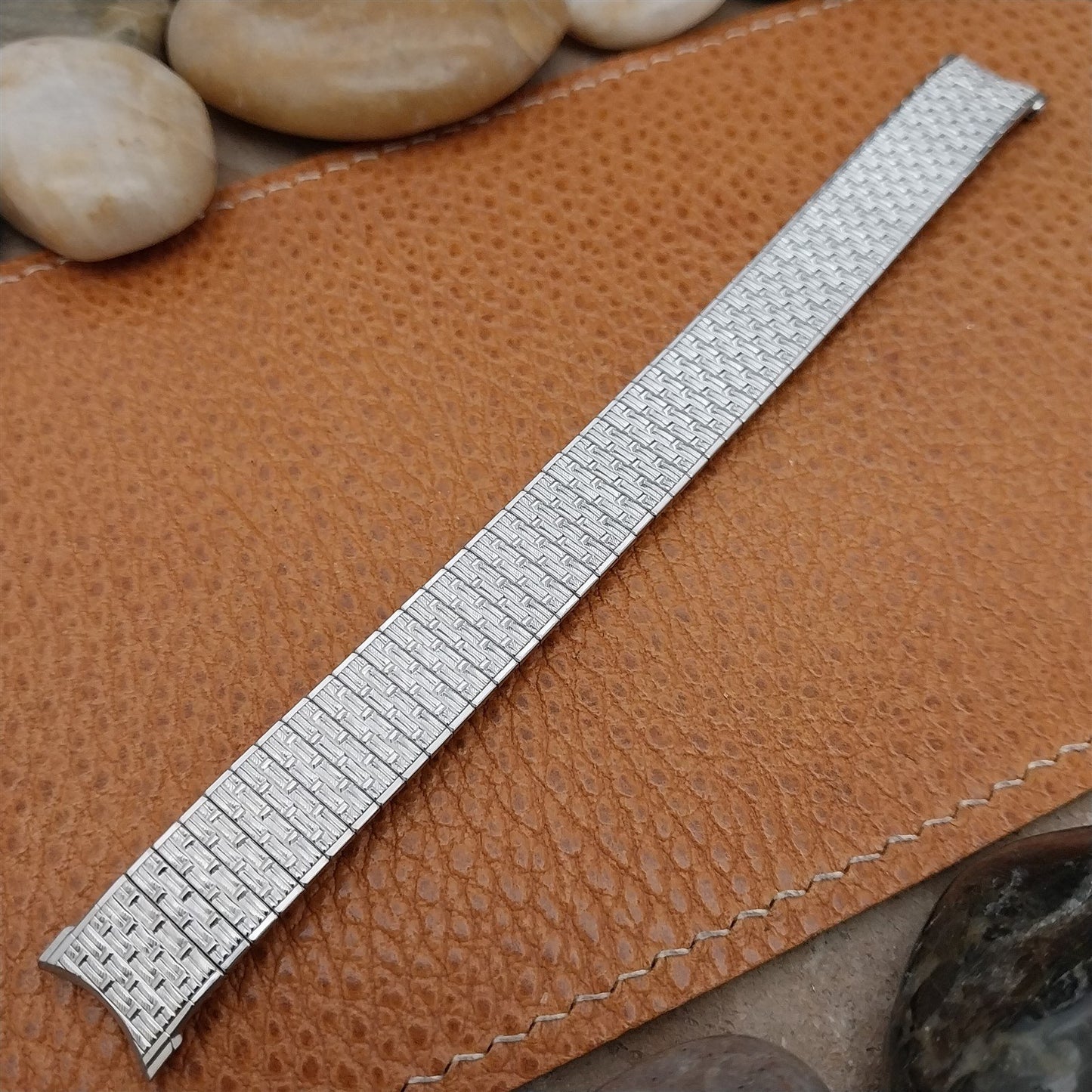 14mm Speidel Stainless Twistoflex Expansion Unused Classic 1970s Watch Band