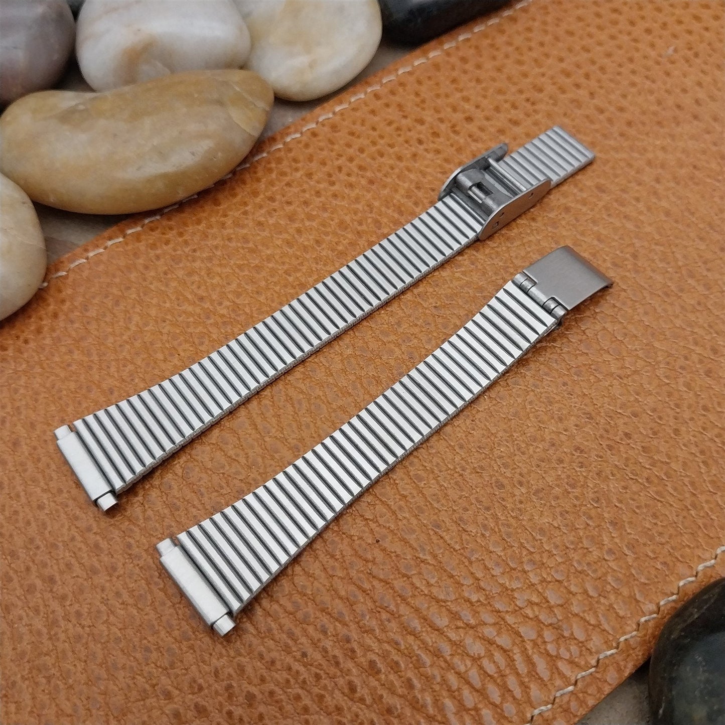 Vintage Womens 12mm-16mm Kreisler Stainless Steel 1980s Unused Watch Band