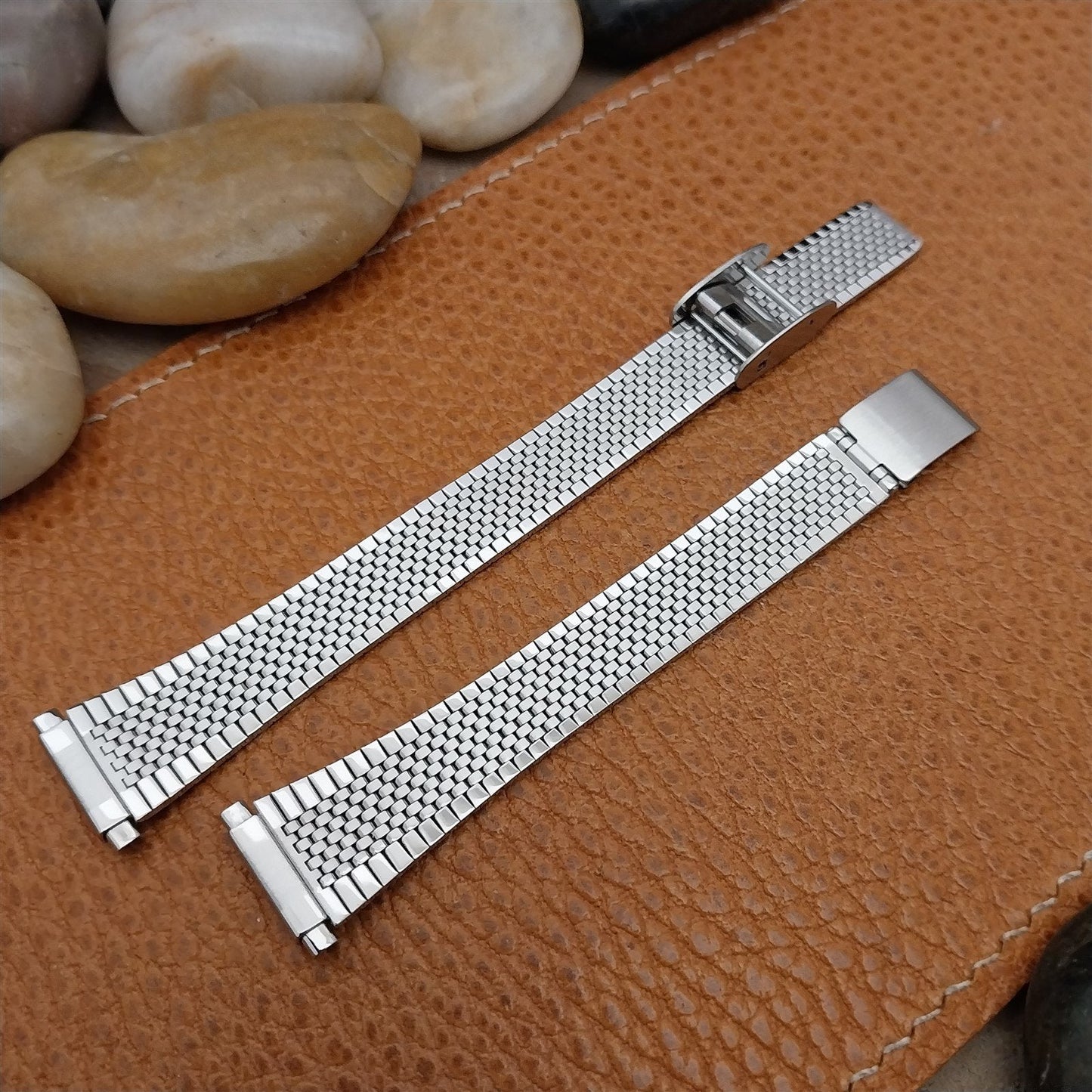 Vintage Womens 12mm-16mm Kreisler Stainless Steel 1980s Unused Watch Band
