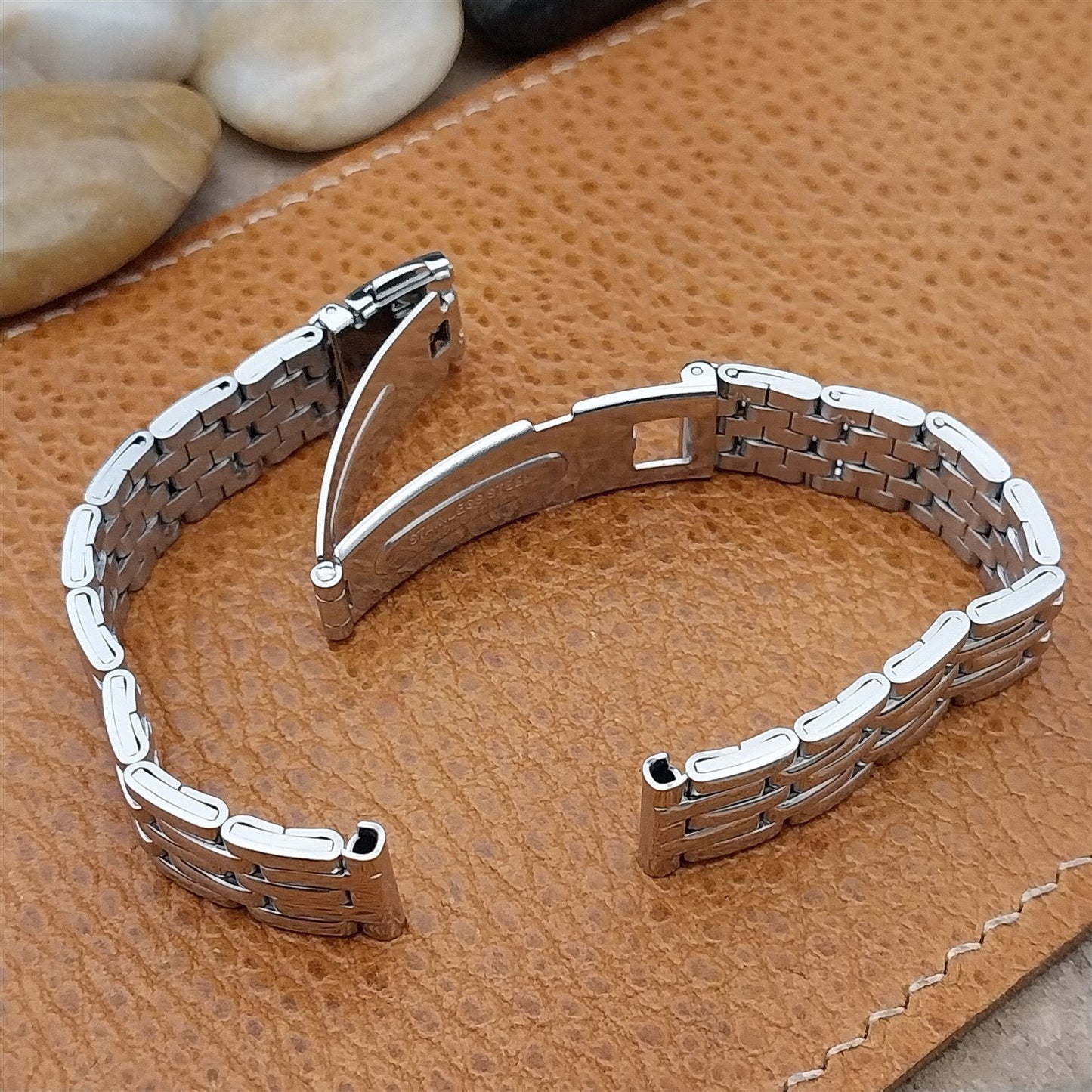 Vintage Womens 12mm Kreisler Stainless Steel 1980s-1990s Unused Watch Band