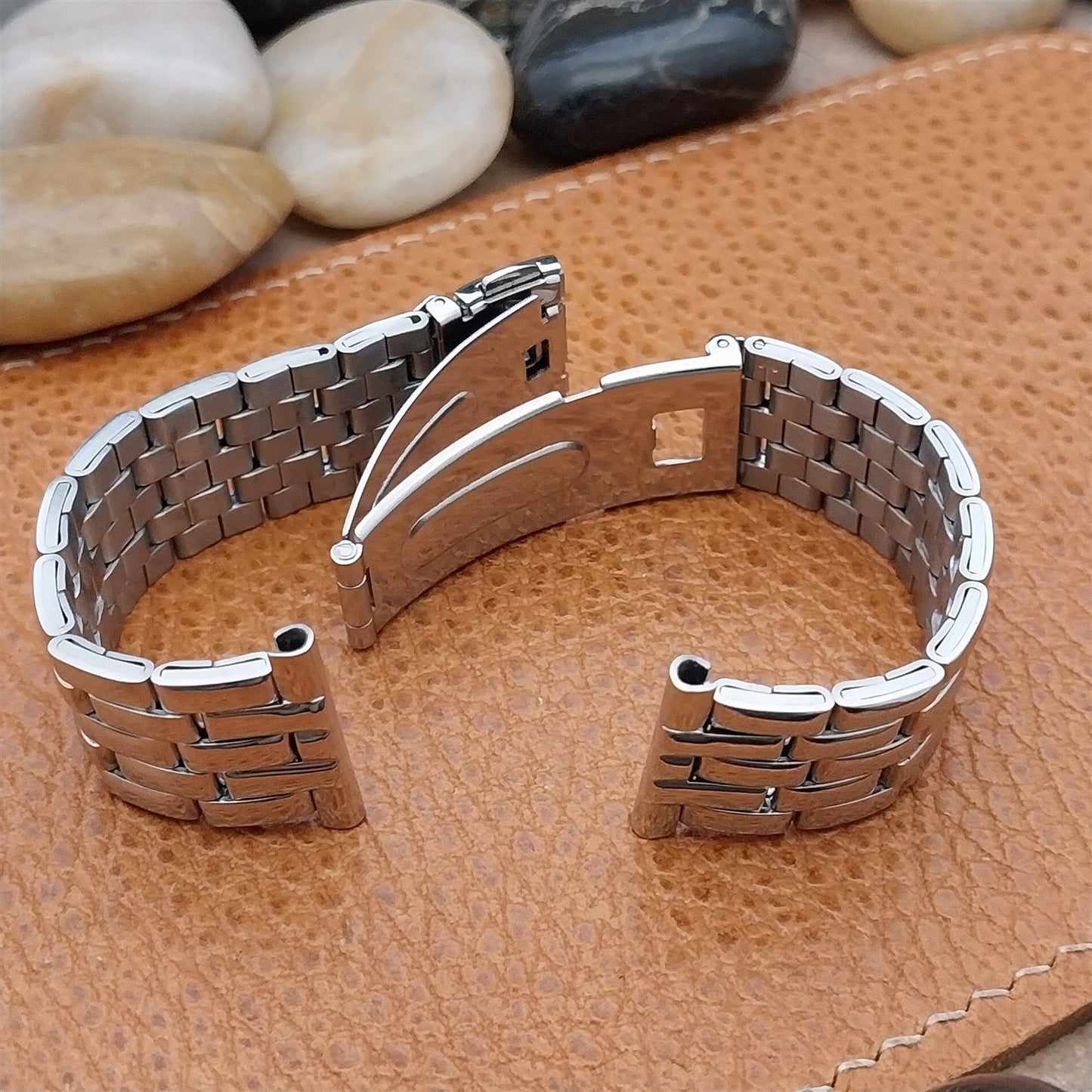 Vintage 20mm 19mm 18mm Kreisler Stainless Steel 1980s-1990s Unused Watch Band