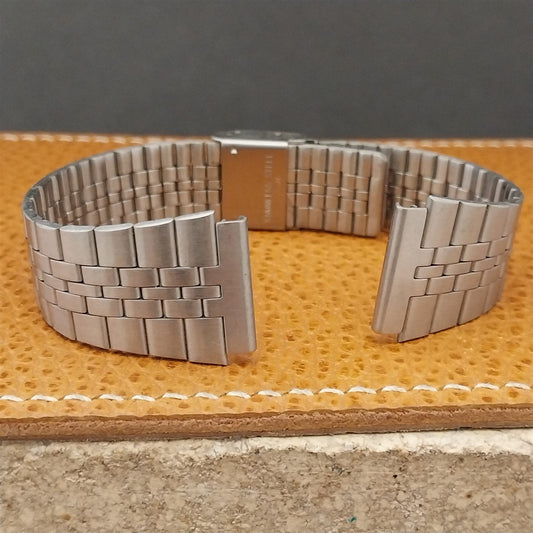 Vintage Casio Japan B-726L 18mm Stainless Steel Classic NOS Unused Watch Band