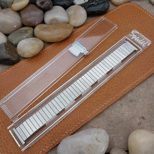 Vintage 19mm 18mm 16mm 1970s Speidel Atlantis Long Stainless Unused Watch Band
