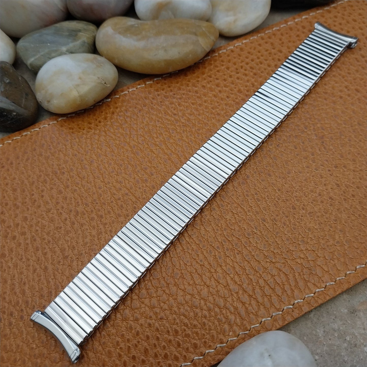Vintage 1964 19mm 18mm 17mm 16mm Stainless Long Speidel Linesman NOS Watch Band