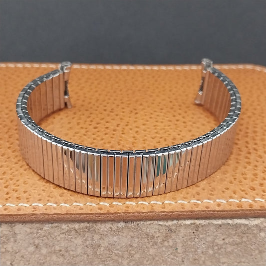 1960s Vintage 19mm 18mm 16mm Stainless Long Speidel Linesman Unused Watch Band