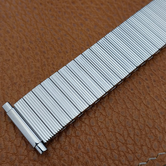 18mm 19mm 20mm JB Champion Brushed Stainless Steel nos Unused Vintage Watch Band