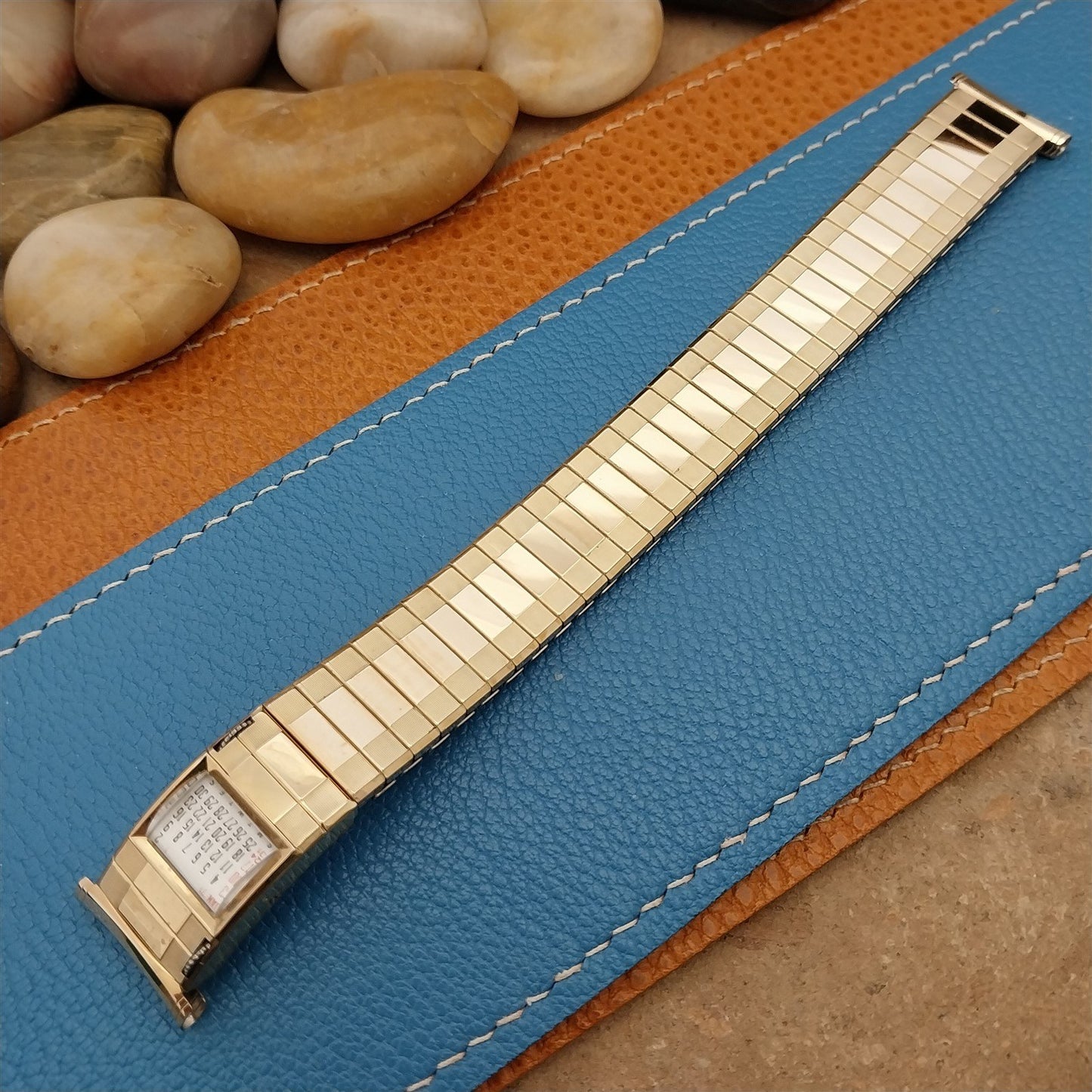 10k Gold-Filled Speidel Sun Valley 1971-1972 Calendar Vintage Watch Band Unused