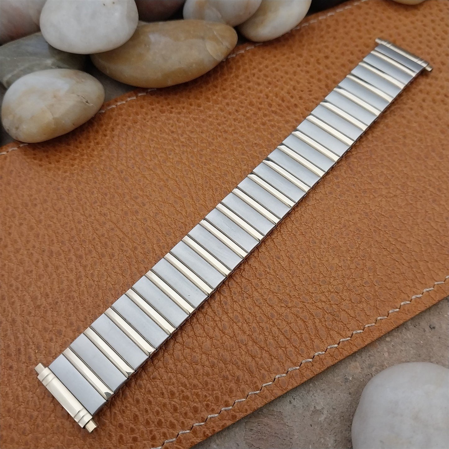 16mm 18mm 20mm Speidel Twistoflex Gold-Tone & Stainless Steel Unused Watch Band