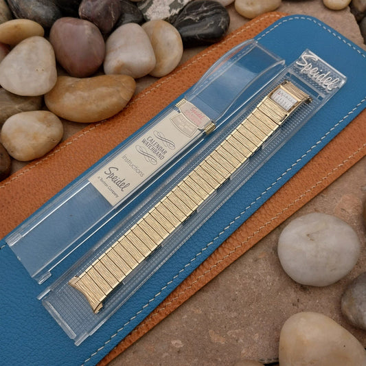 17mm 18mm 19mm Speidel Valencia 1972-1973 Calendar 10k GF Vintage Watch Band