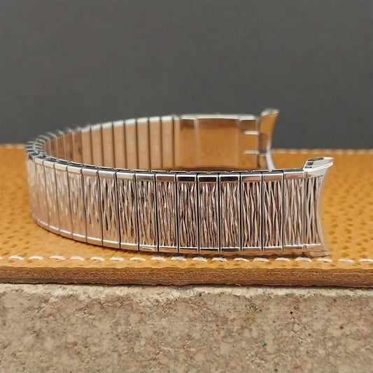 Vintage Speidel Valencia Perpetual Calendar Stainless Steel Unused Watch Band