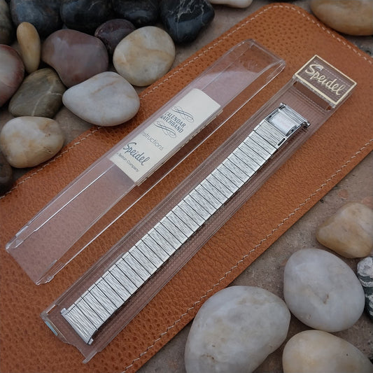 Speidel Valencia Perpetual Calendar Stainless Steel Unused Vintage Watch Band