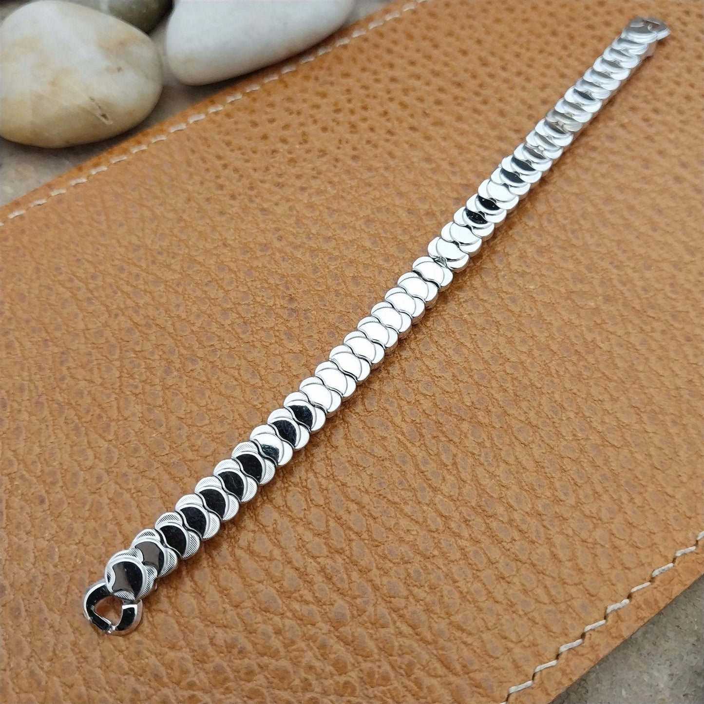 Vintage 1950s JB Champion White Gold Filled Unused Ladies Cocktail Watch Band