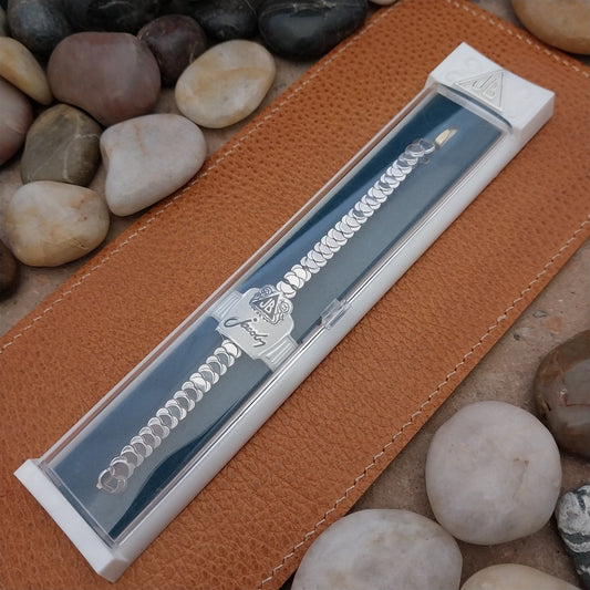 Vintage 1950s JB Champion White Gold Filled Unused Ladies Cocktail Watch Band
