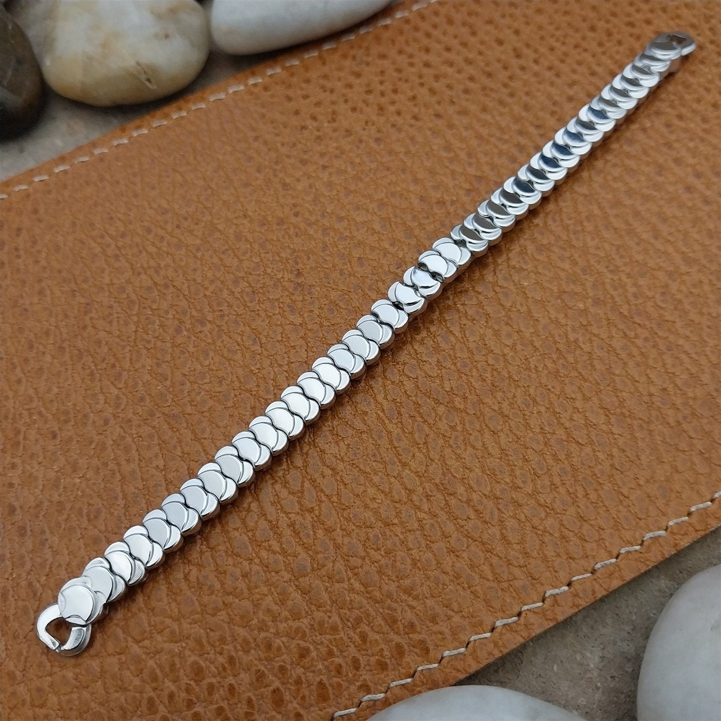 Vintage 1950s JB Champion White Gold Filled Unused Ladies Cocktail Watch Band