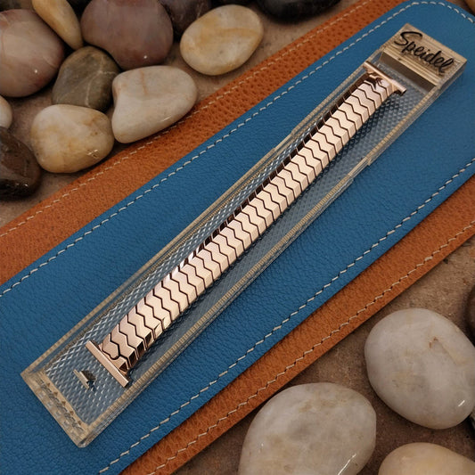 Vintage Speidel Golden Knight Rose Gold-Filled 1960 Unused Classic Watch Band