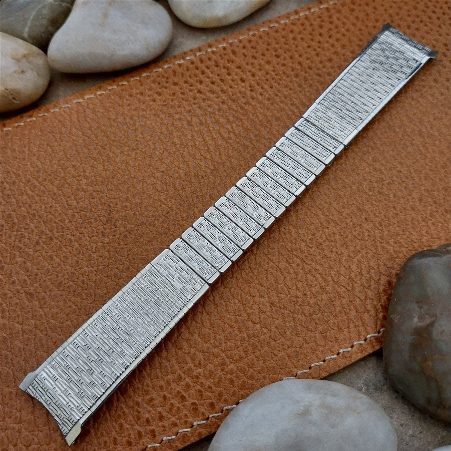 Vintage 19mm 18mm 17mm Stainless Steel Kreisler Unused Classic 1960s Watch Band