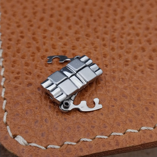 Baldwin Stainless Steel Expansion Band Link add Length to Vintage Watch Band