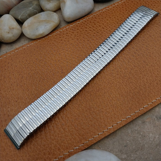 Vintage 18mm Stainless Steel Expansion nos Unused Watch Band