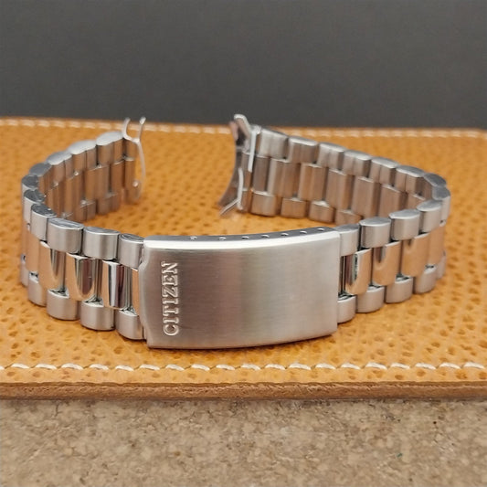 Vintage 18mm Citizen Stainless Steel President Link Unused Watch Band