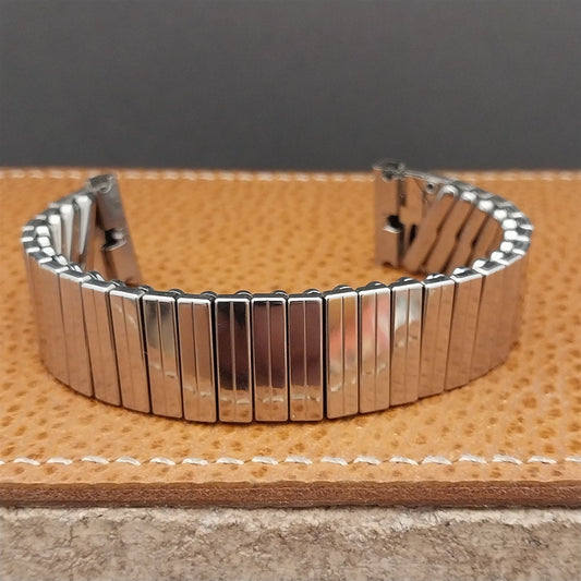 Vintage 17.2mm 17mm Stainless Steel Expansion Craftex 1960s Unused Watch Band