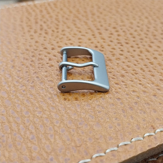 20mm Bead Blasted Stainless Steel Non-Reflective Field Watch Band Buckle