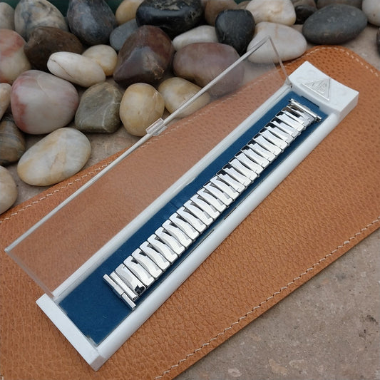 Vintage JB Champion Stainless Steel 17mm 18mm 19mm Unused NOS 1960s Watch Band