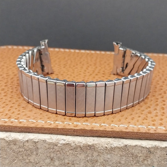 16mm 18mm 19mm Baldwin Stainless Steel Expansion unused 1960s Vintage Watch Band