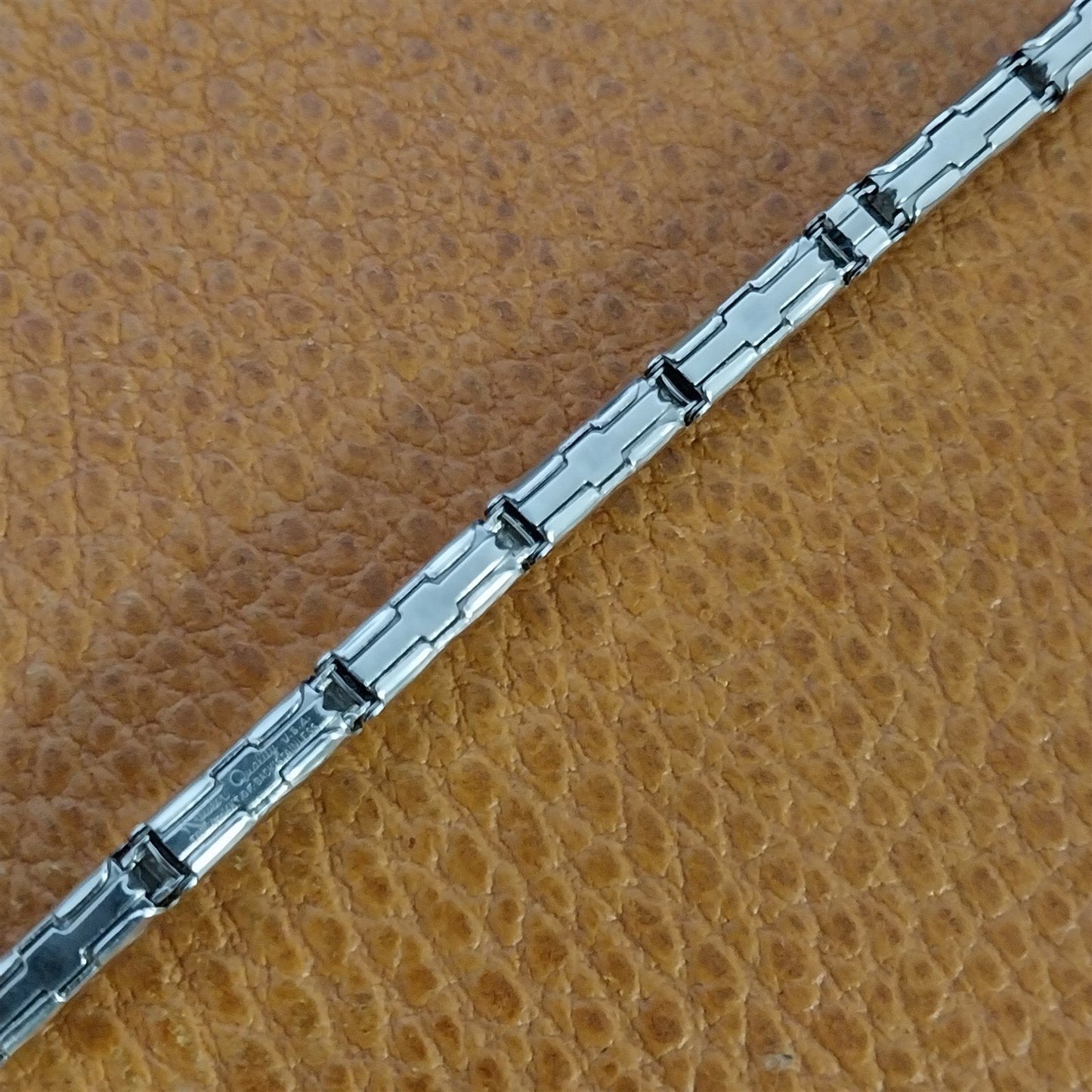 Vintage 1950s Kreisler 14k White Gold Filled Ladies Unused Cocktail Watch Band