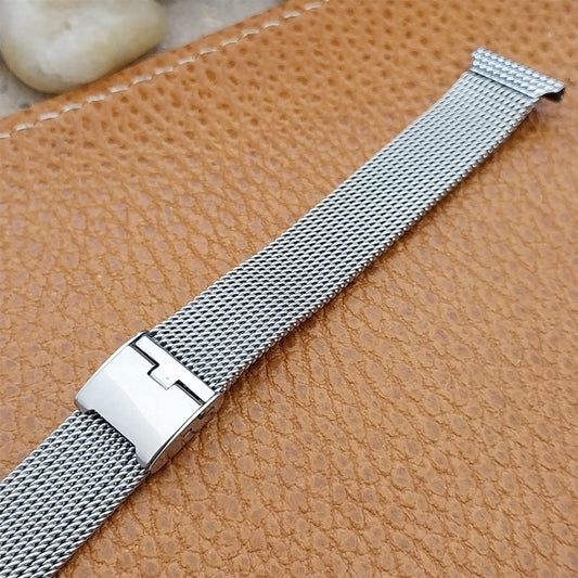 16mm Vintage Hadley Ladies Stainless Steel Mesh Unused Classic 1960s Watch Band