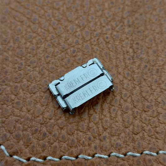 2 Kreisler White Gold Filled Unused LINKS add 8mm to Vintage Watch Band