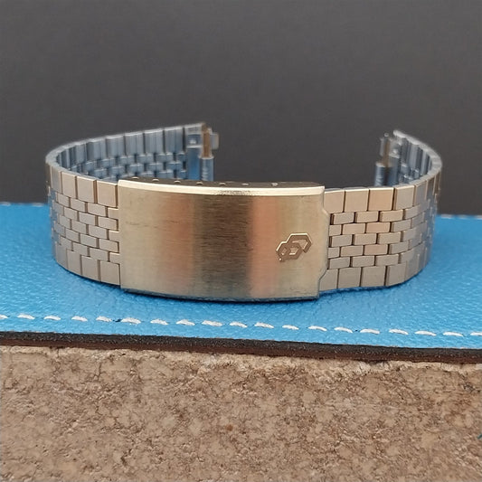 Citizen Quartz CQ 2477 18mm Gold Plated Flared nos Unused Vintage Watch Band