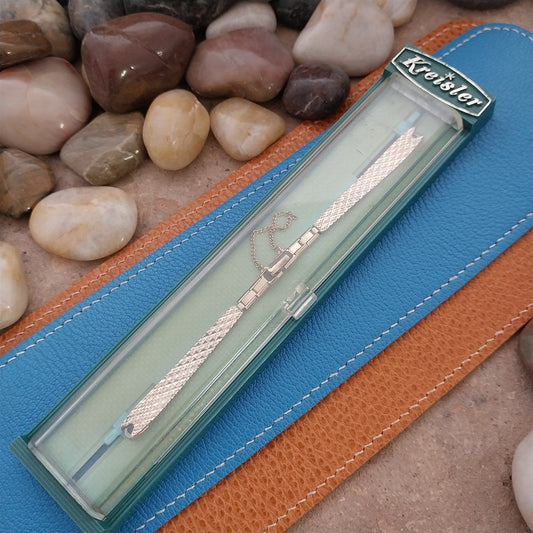 Vintage Ladies Kreisler Gold Filled Unused 1960s Classic Cocktail Watch Band Nos