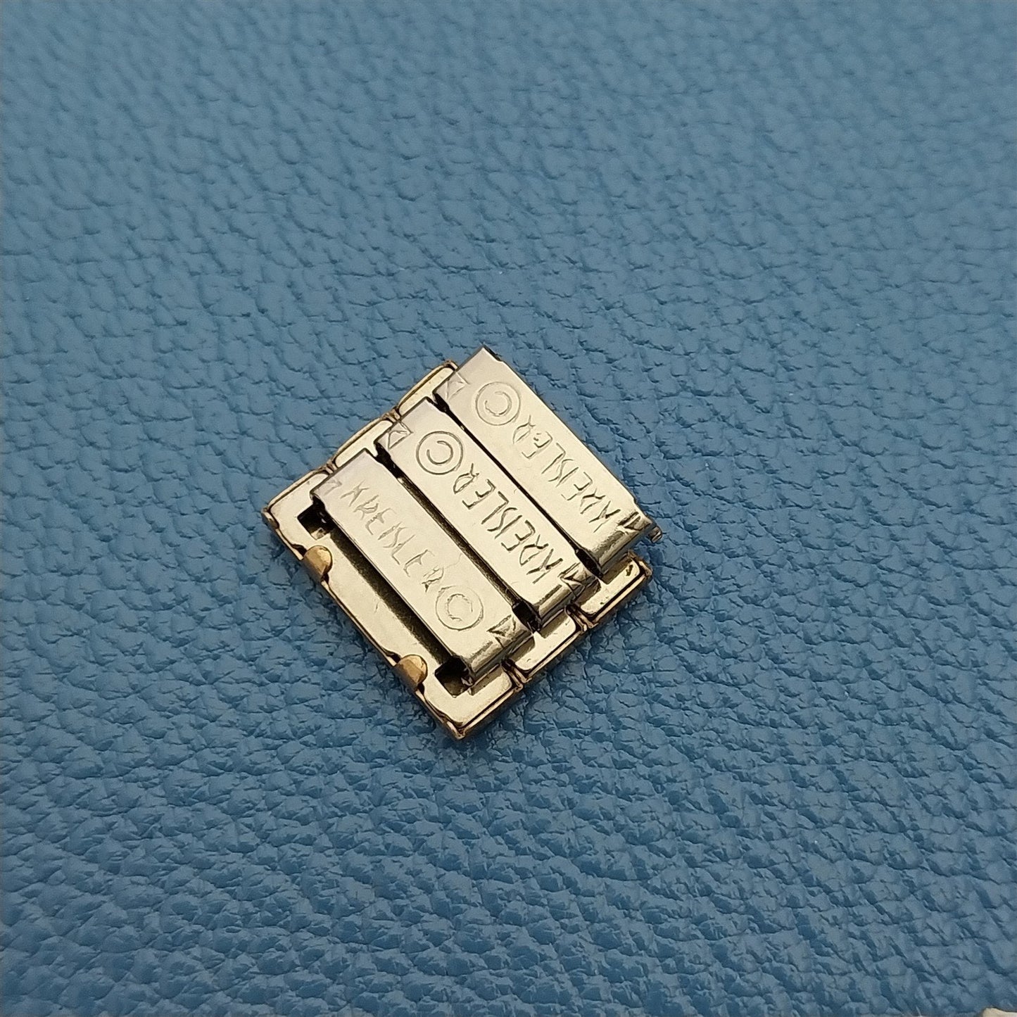 3 Kreisler Yellow Gold Filled Unused LINKS add 12mm to Vintage Watch Band