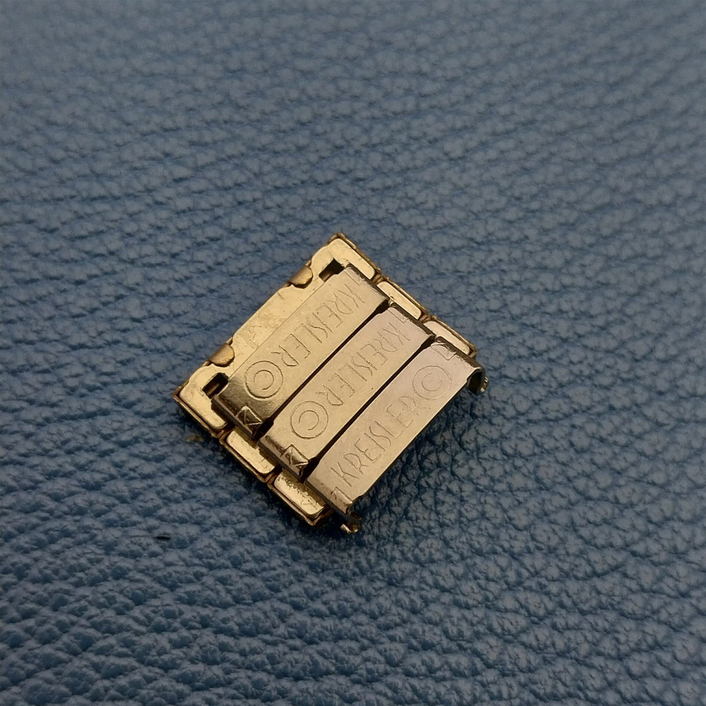 3 Kreisler Yellow Gold Filled Unused LINKS add 12mm to Vintage Watch Band