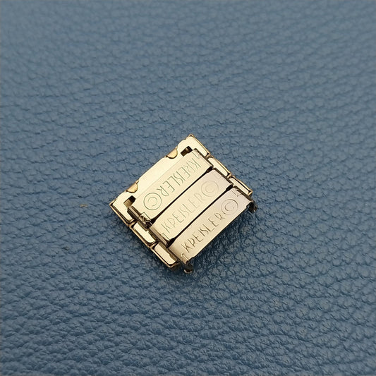 3 Kreisler Yellow Gold Filled Unused LINKS add 12mm to Vintage Watch Band