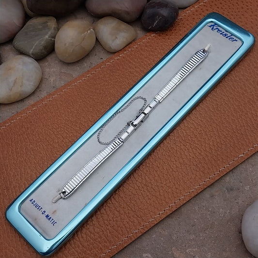 Vintage Ladies Kreisler Gold Filled Unused 1960s Classic Cocktail Watch Band Nos