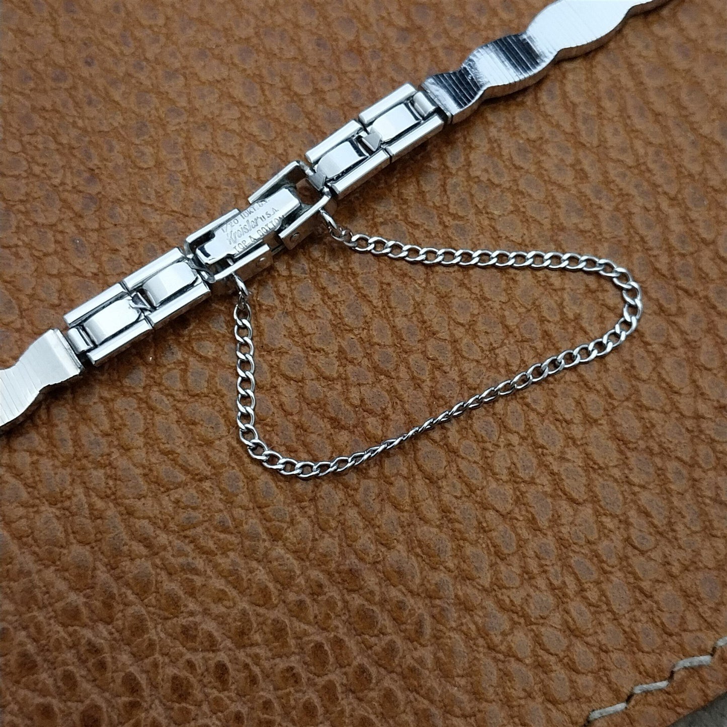 Vintage Ladies Kreisler Gold Filled Unused 1960s Classic Cocktail Watch Band Nos