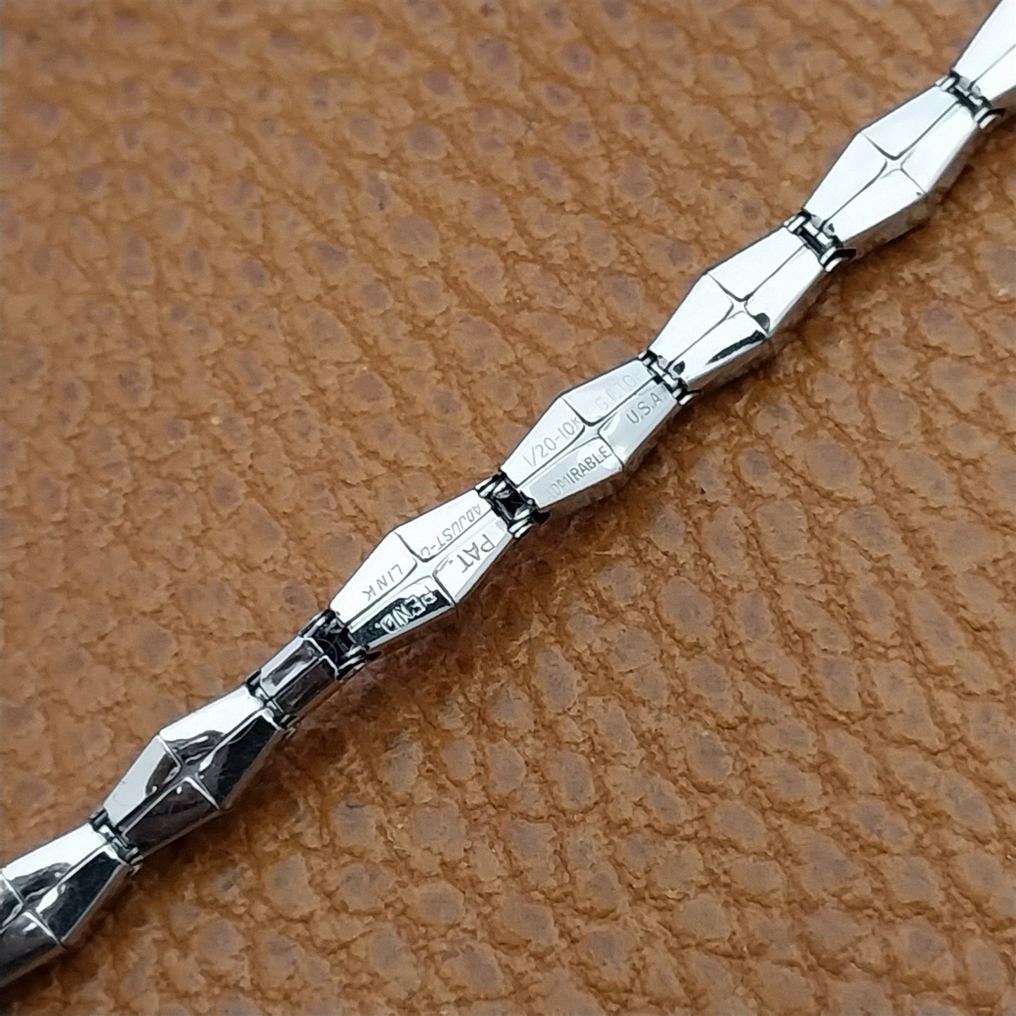 Vintage 1950s Admirable Gold Filled Ladies Unused Stretch Cocktail Watch Band