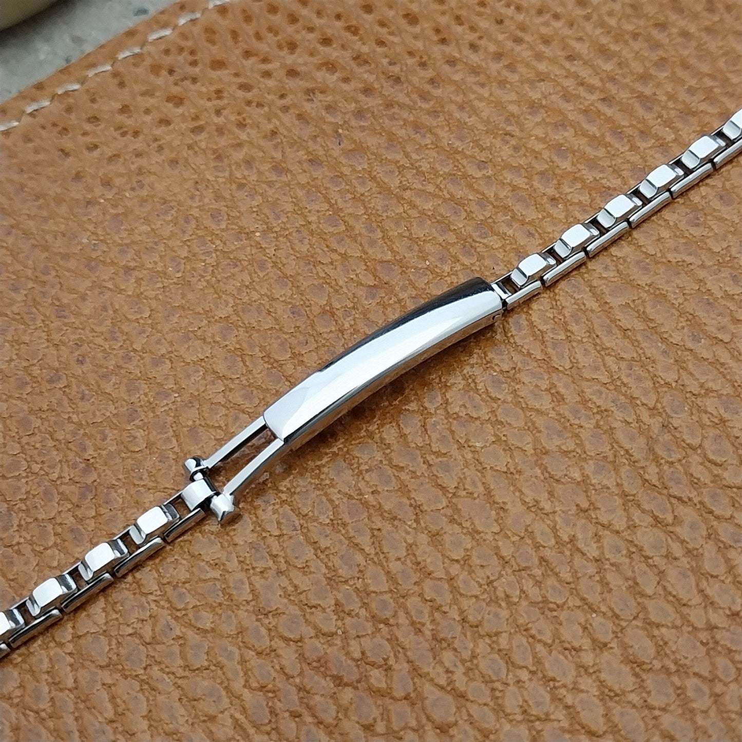 Vintage Gold Filled Ladies Gemex Unused 1940s-1950s Cocktail Watch Bracelet