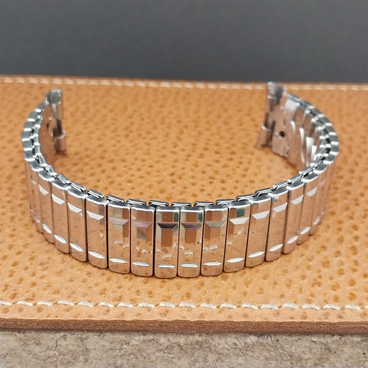 Vintage 1950s 19mm 18mm 17mm Admiral Stainless Steel Expansion Unused Watch Band