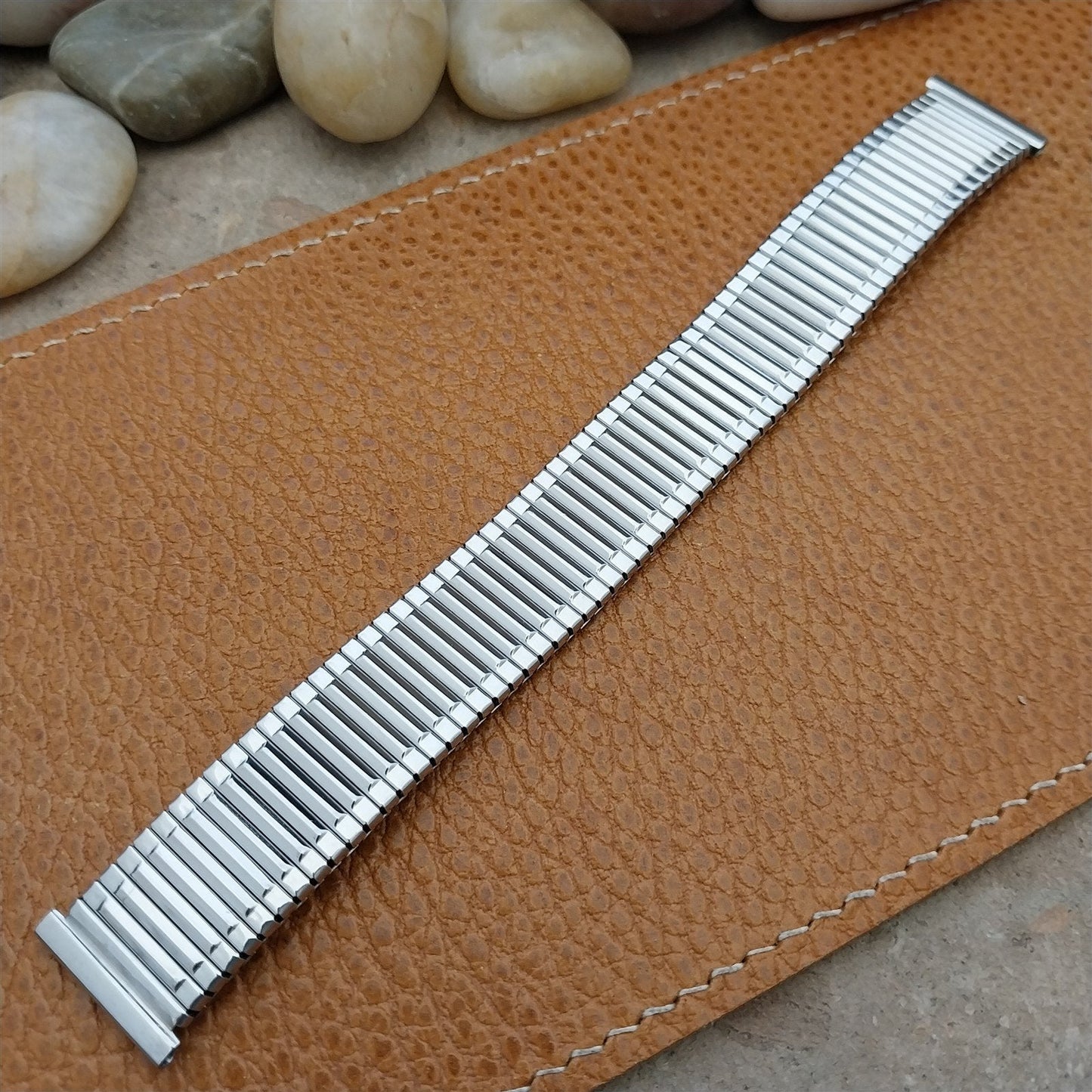 18mm 17mm 16mm Stainless Steel Classic Stretch Unused Watch Band