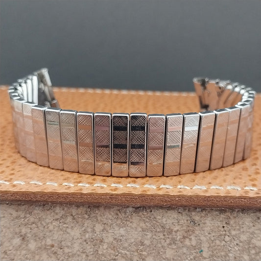Vintage 5/8" Prospect Stainless Steel Classic Expansion Unused Watch Band