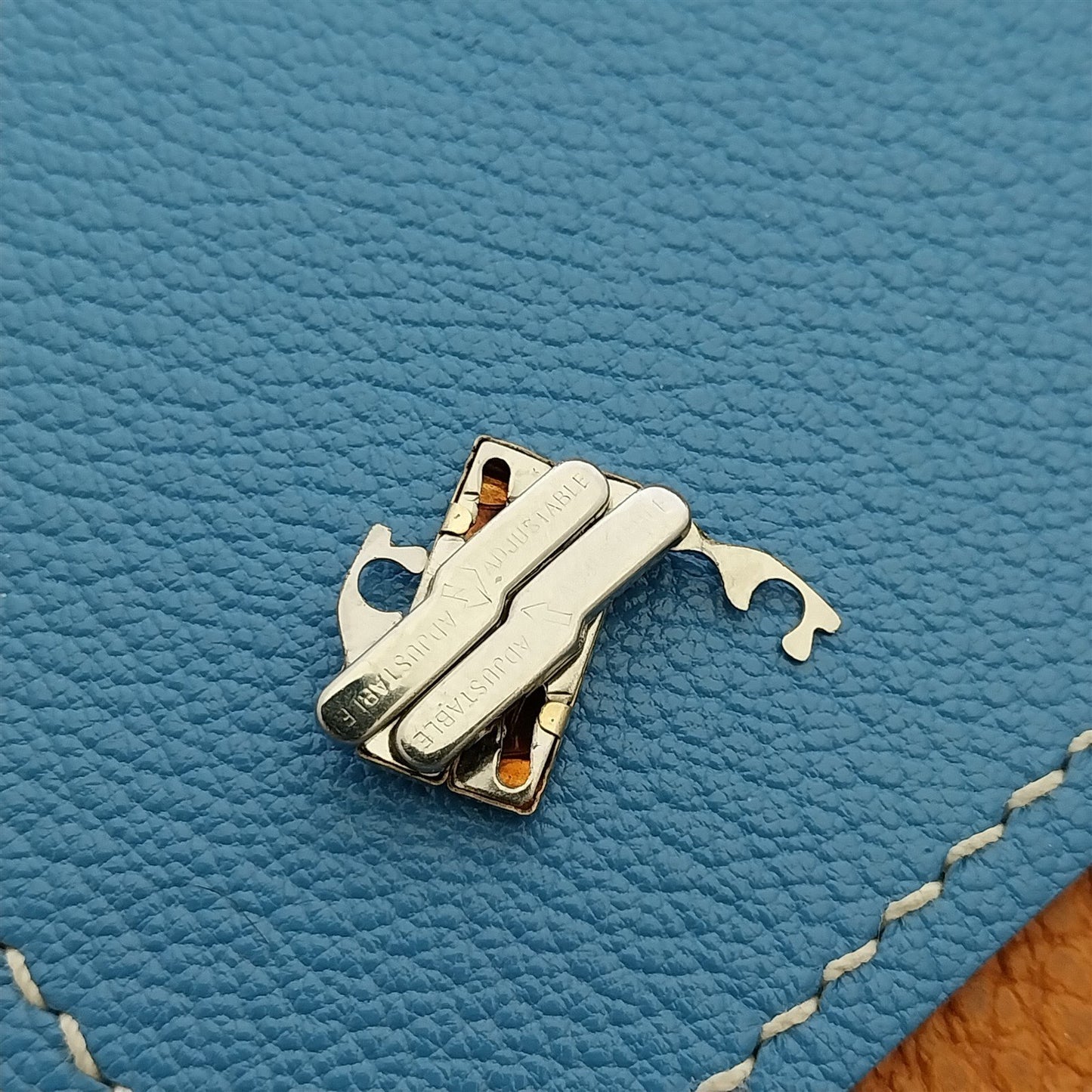 Baldwin NOS Yellow Gold Filled Expansion Link Add Length to Vintage Watch Band