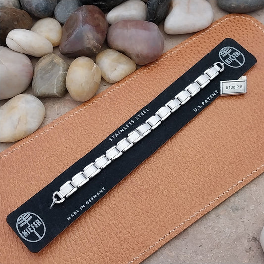 1982 Vintage Womens Kiefer Stainless Steel Classic Unused Expansion Watch Band