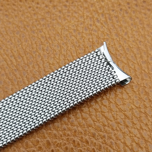 19mm 18mm 17mm 16mm Evinger Stainless Expansion Mesh Unused Vintage Watch Band