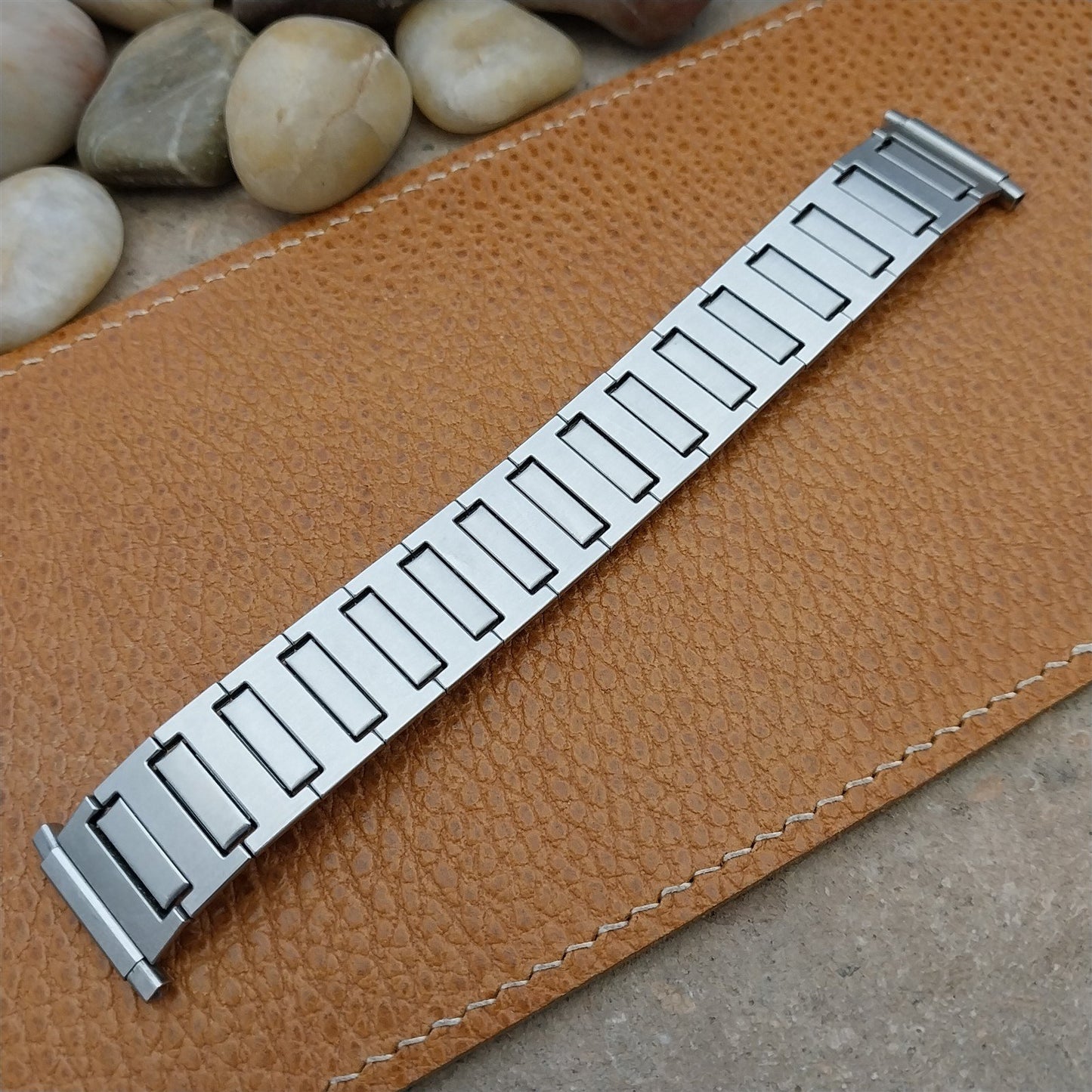 Vintage Wide 1970s 18mm 19mm 20mm Speidel Stainless Steel NOS Unused Watch Band