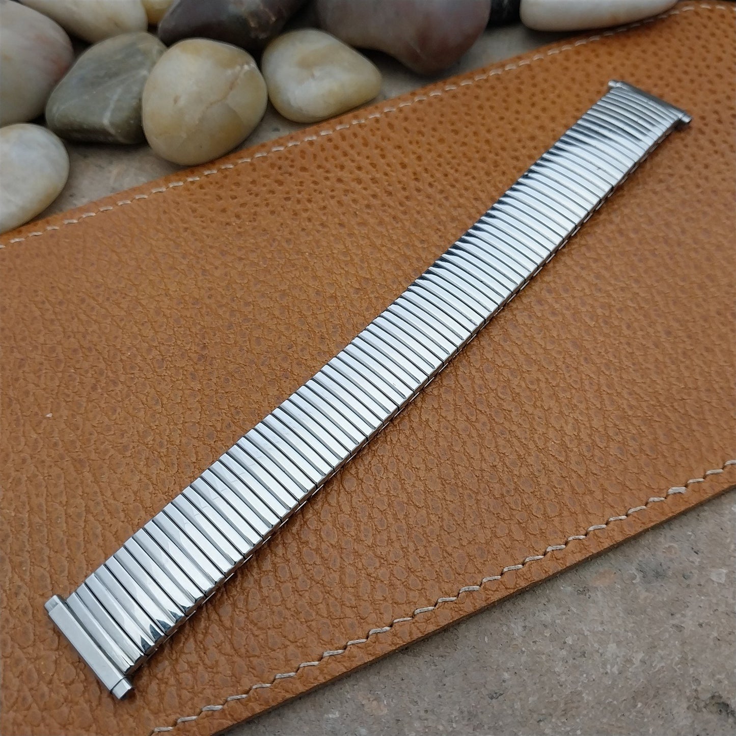 1970s Vintage Speidel Linesman 19mm 18mm 17mm 16mm Stainless Unused Watch Band