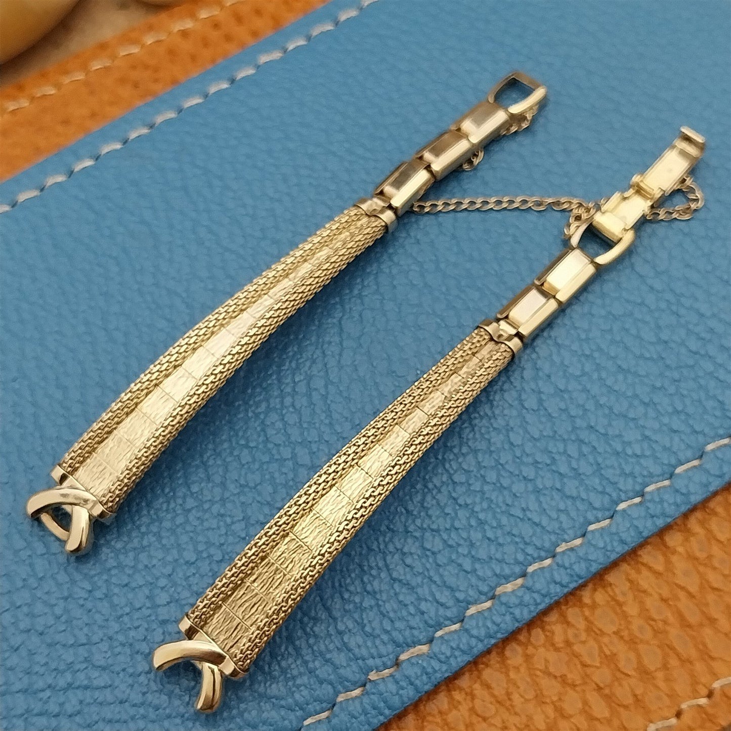 Ladies Speidel Gold Filled Mesh Unused Classic 1960s Vintage Cocktail Watch Band