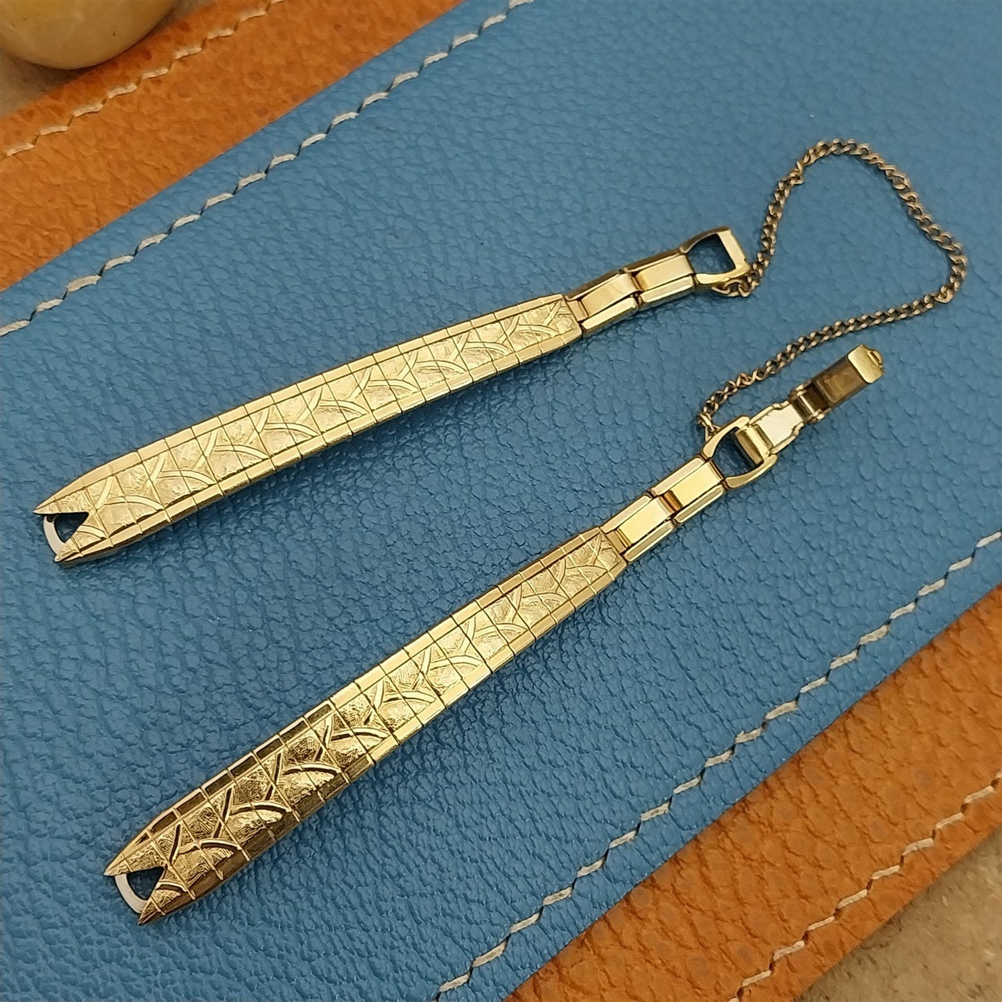 Ladies 10k Yellow Gold-Filled Speidel Capistrano 1960s Unused Vintage Watch Band